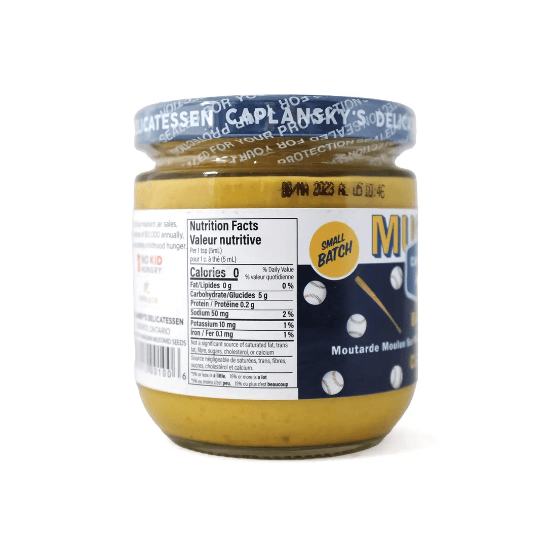 Ballpark Yellow Mustard 235ml Caplansky's Deli