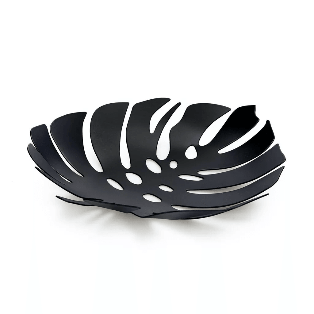 Balvi Monstera Fruit Bowl - Black - €24, Shop now at Red Hot Foods