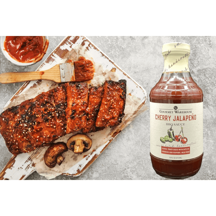 Gourmet Warehouse Cherry Jalapeño Bbq Sauce 473ml - €13.95, Shop now at Red Hot Foods