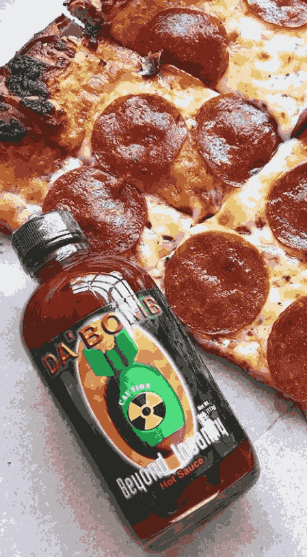 Da Bomb with Pizza