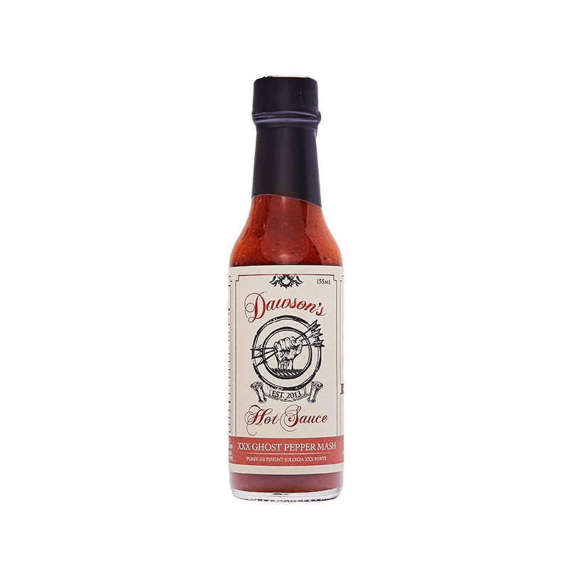 Dawson's XXX Ghost Pepper Mash Hot Sauce 148ml Dawson's