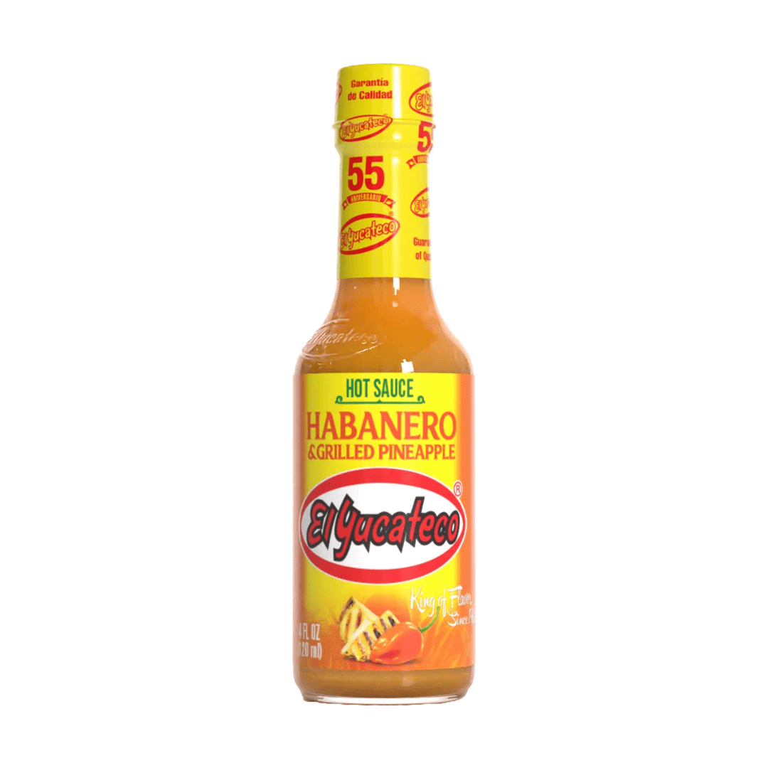 Habanero & Grilled Pineapple Hot Sauce 120ml El Yucateco