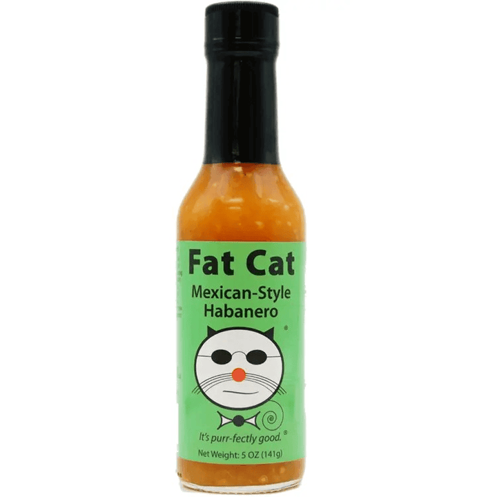 Mexican-Style Habanero Hot Sauce 141g Fat Cat