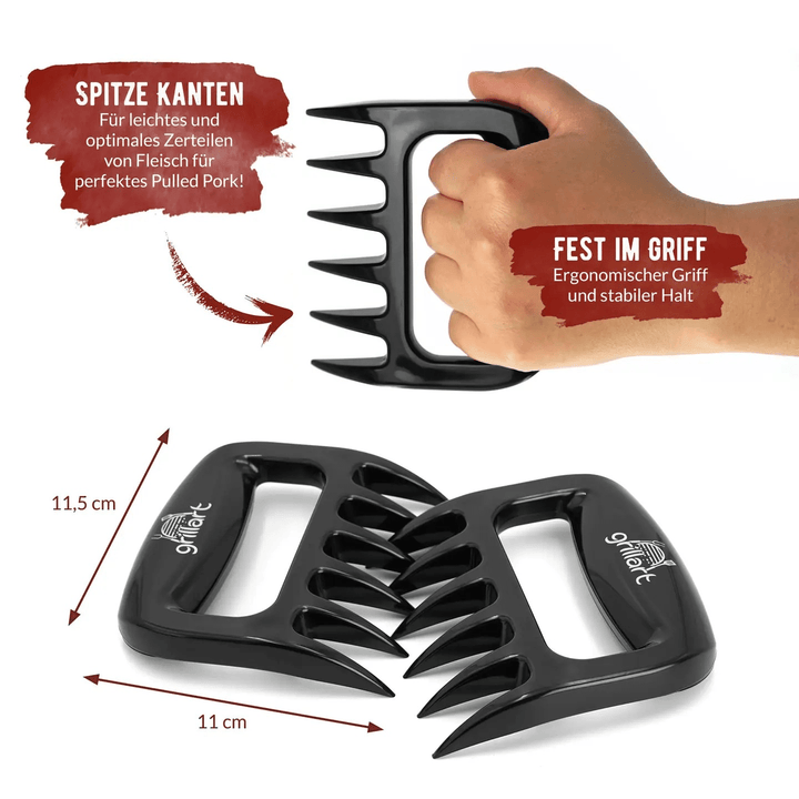 Premium Pulled Pork Claws - Set of 2