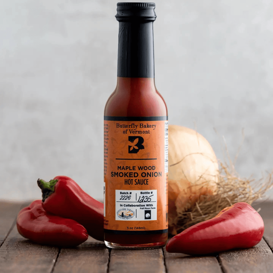 Maple Wood Smoked Onion Hot Sauce 148ml