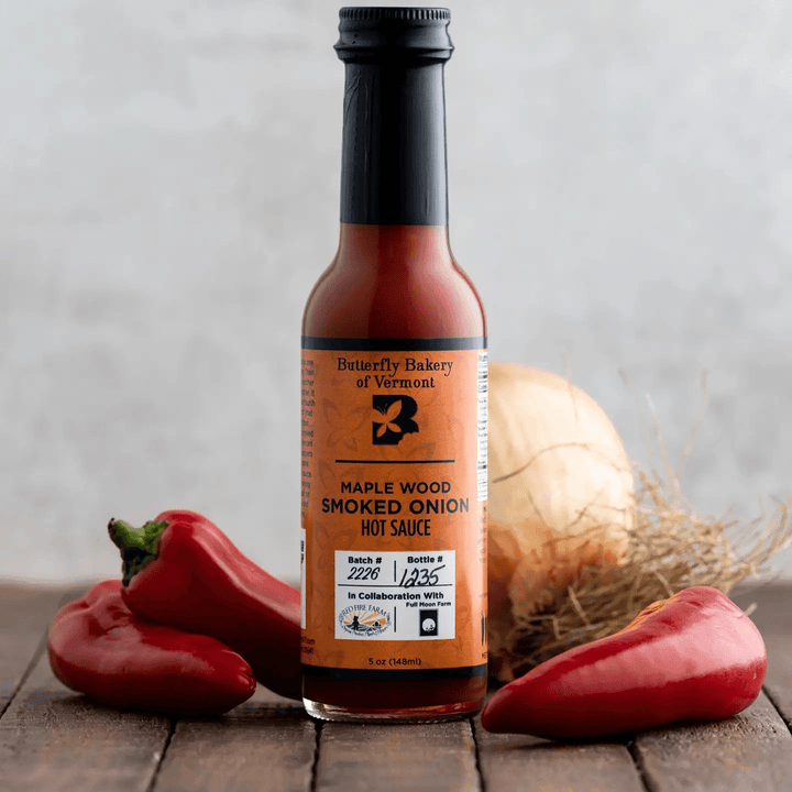 Maple Wood Smoked Onion Hot Sauce 148ml