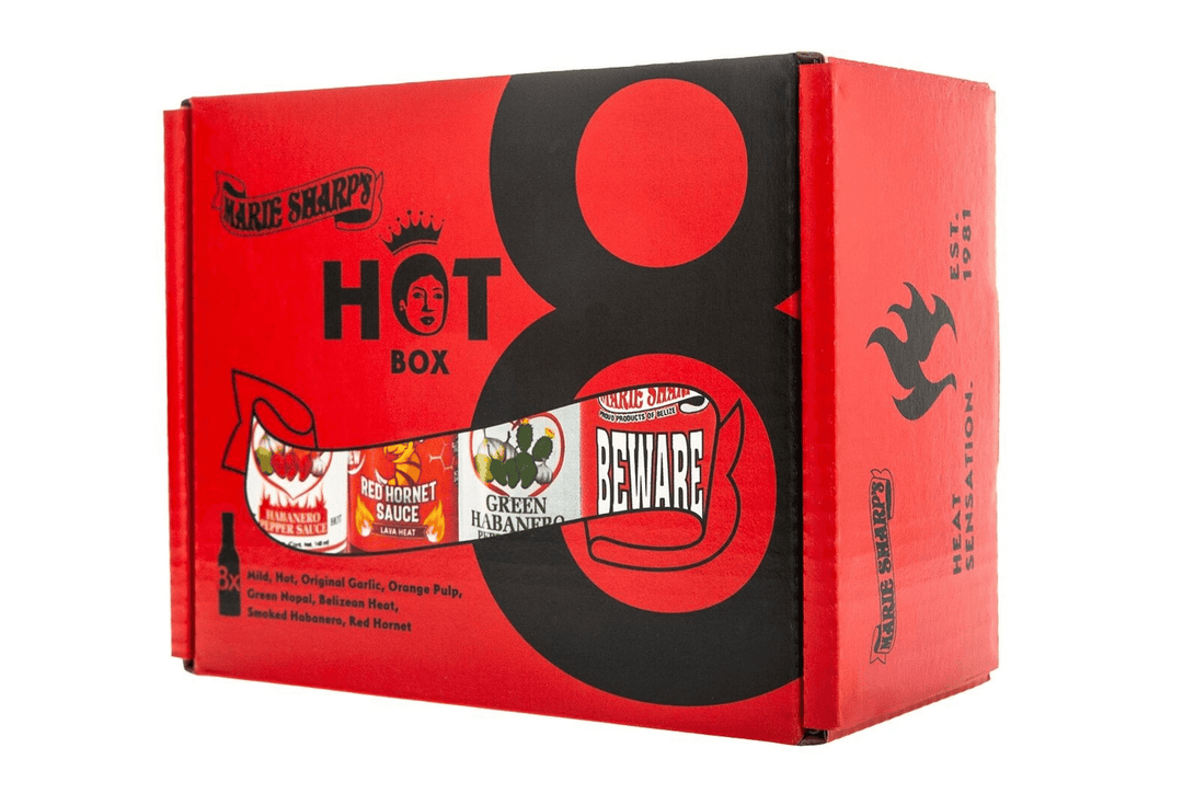 Marie Sharp's HOT BOX 8 Gift Set Marie Sharp's