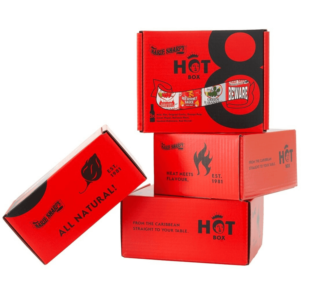 Marie Sharp's HOT BOX 8 Gift Set Marie Sharp's