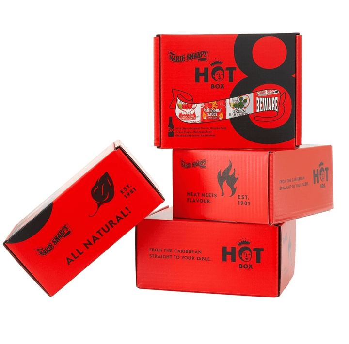 Marie Sharp's HOT BOX 8 Gift Set Marie Sharp's