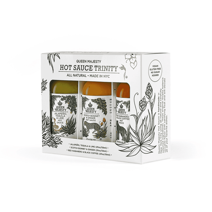 Queen Majesty Hot Sauce Trinity Gift Set (59ml x3)