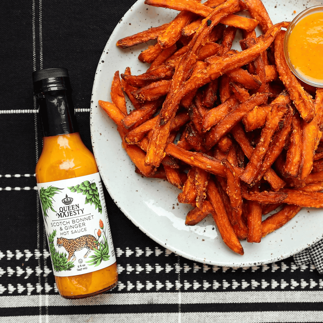 Scotch Bonnet & Ginger Hot Sauce 147ml Queen Majesty