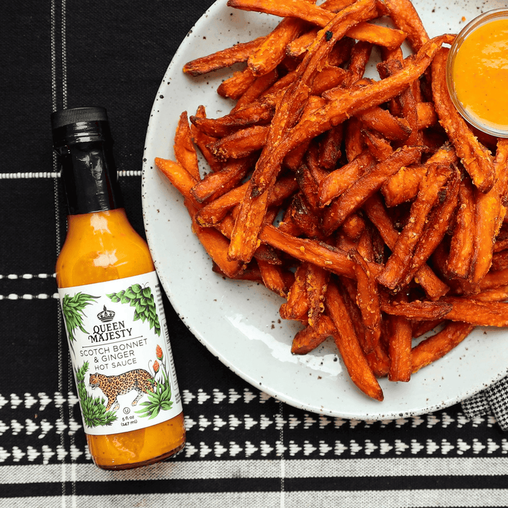 Scotch Bonnet & Ginger Hot Sauce 147ml Queen Majesty
