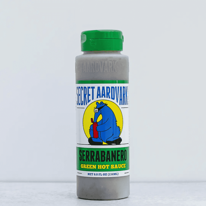 Serrabanero Green Hot Sauce 236ml Secret Aardvark