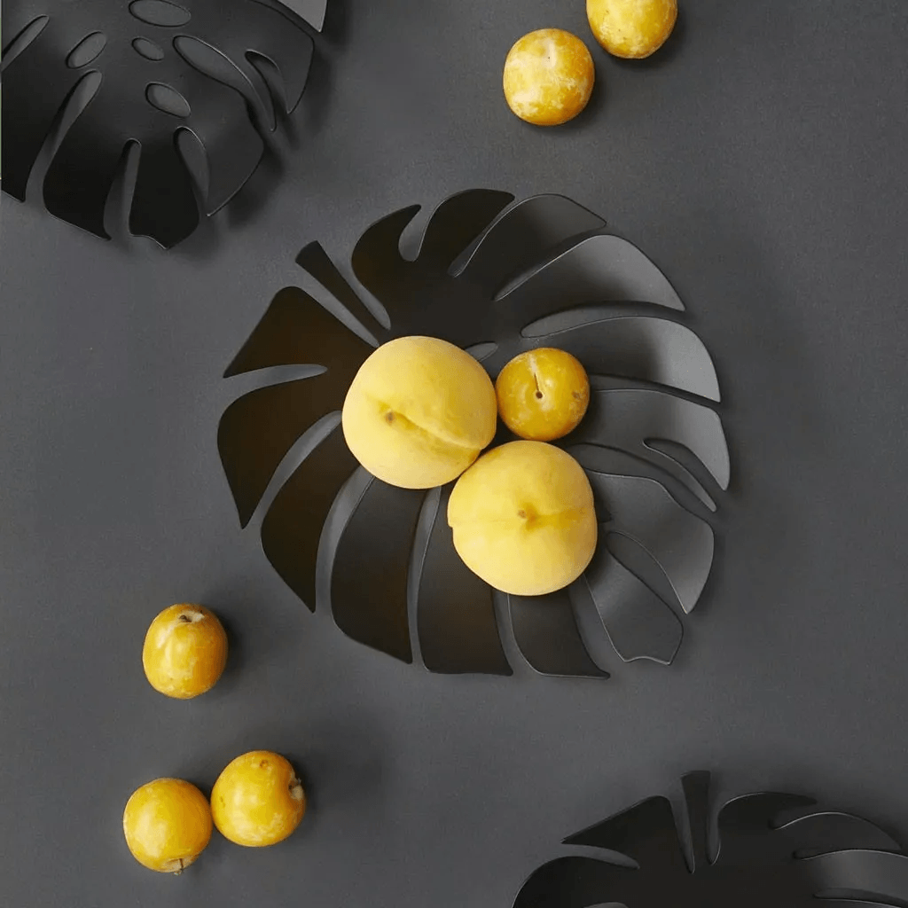 Balvi Monstera Fruit Bowl - Black - €24, Shop now at Red Hot Foods