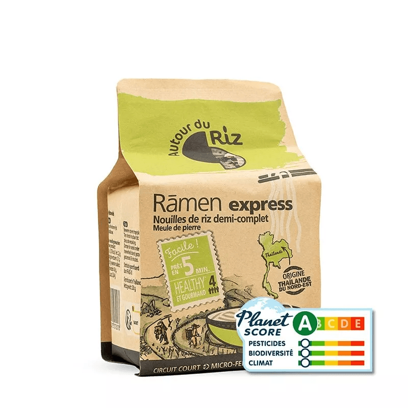 Autour du Riz Organic Ramen Rice Noodles 280g - €5.30, Shop now at Red Hot Foods