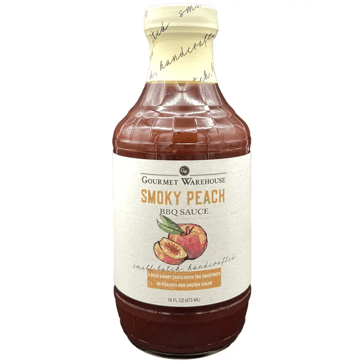 Smoky Peach BBQ Sauce 473ml Gourmet Warehouse