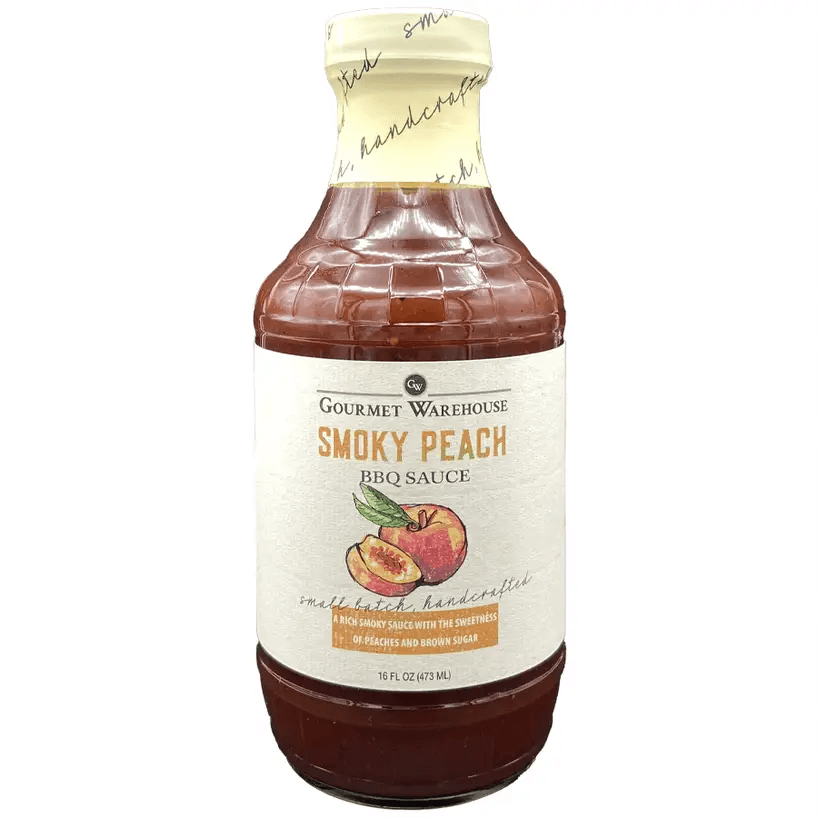 Smoky Peach BBQ Sauce 473ml Gourmet Warehouse