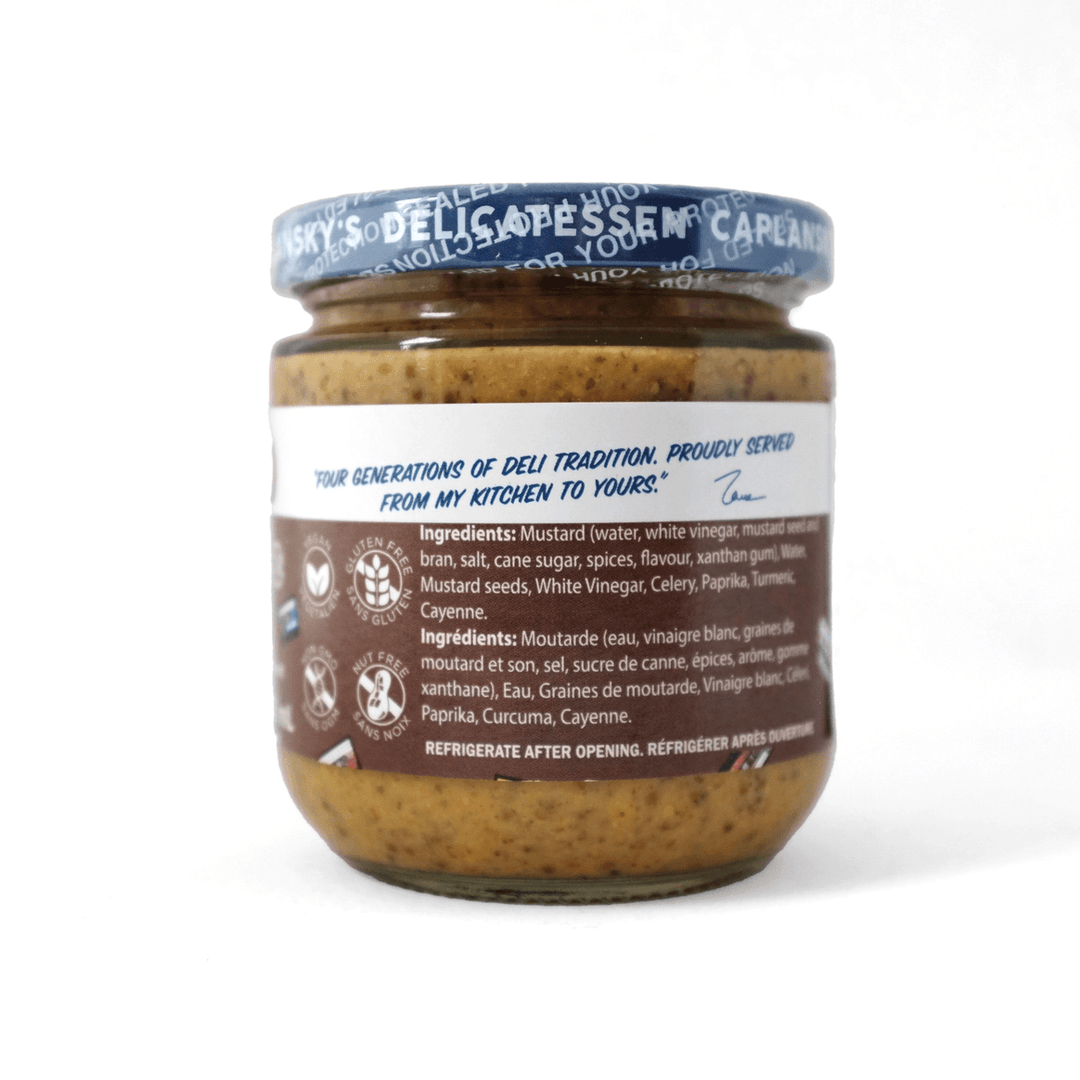 Old Fashioned Mustard 235ml Caplansky's Deli