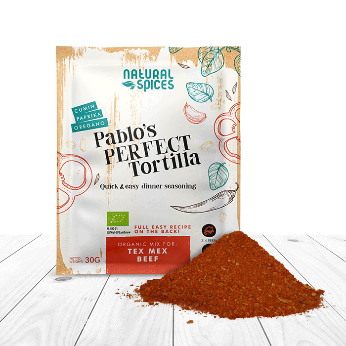 Bio Pablos Perfect Tortilla Mix 30g Natural Spices