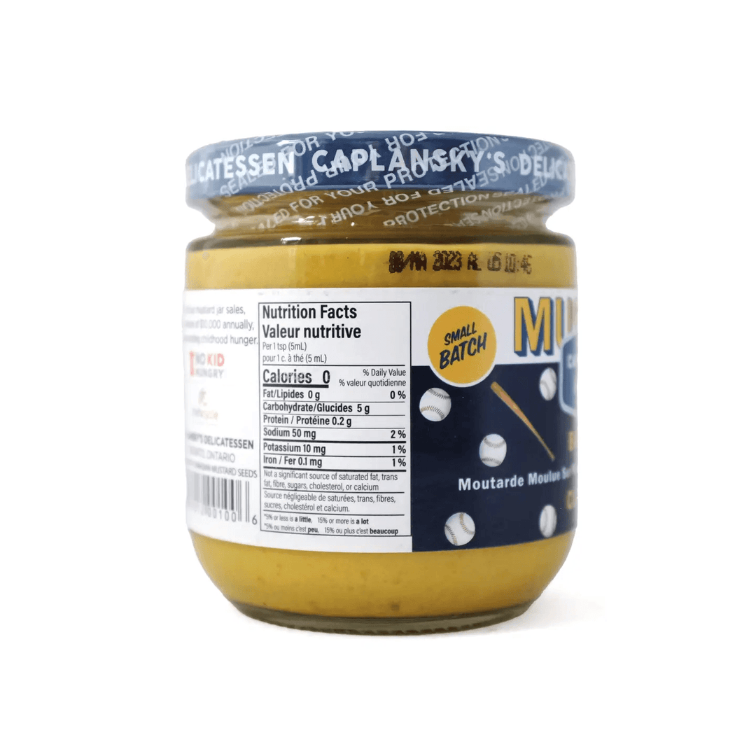 Ballpark Yellow Mustard 235ml Caplansky's Deli