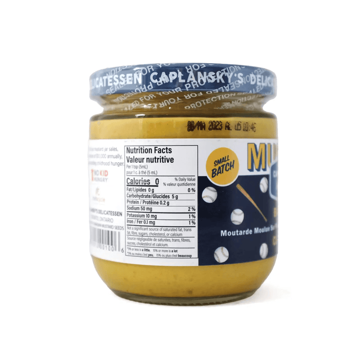 Ballpark Yellow Mustard 235ml Caplansky's Deli