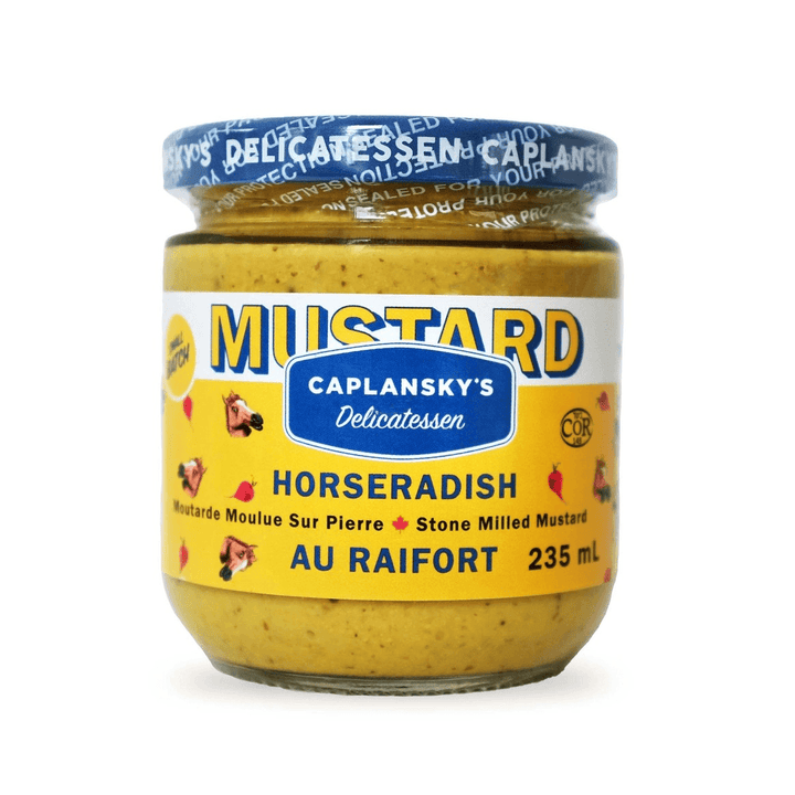Horseradish Mustard 235ml Caplansky's Deli