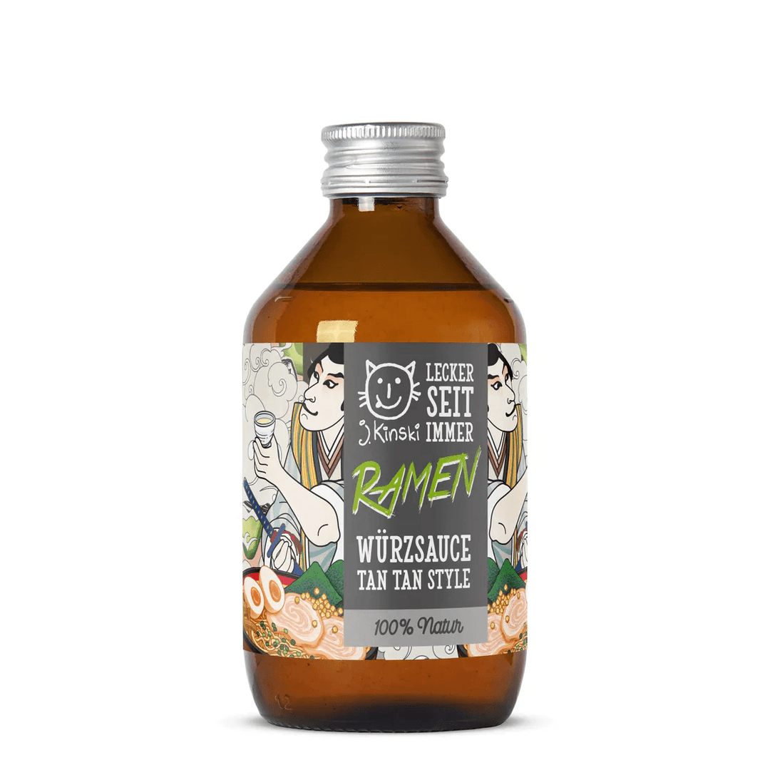 J.Kinski Vegan Tan Tan Ramen Seasoning Sauce 250ml - €7, Shop now at Red Hot Foods