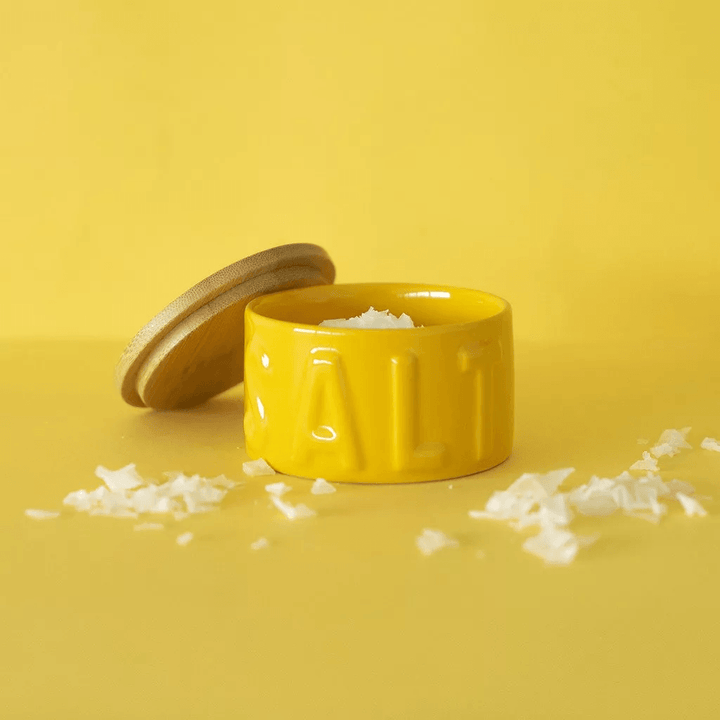 Balvi Salt bowl - yellow - €14, Shop now at Red Hot Foods