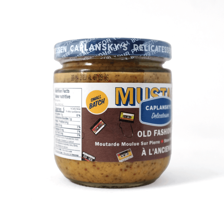 Old Fashioned Mustard 235ml Caplansky's Deli