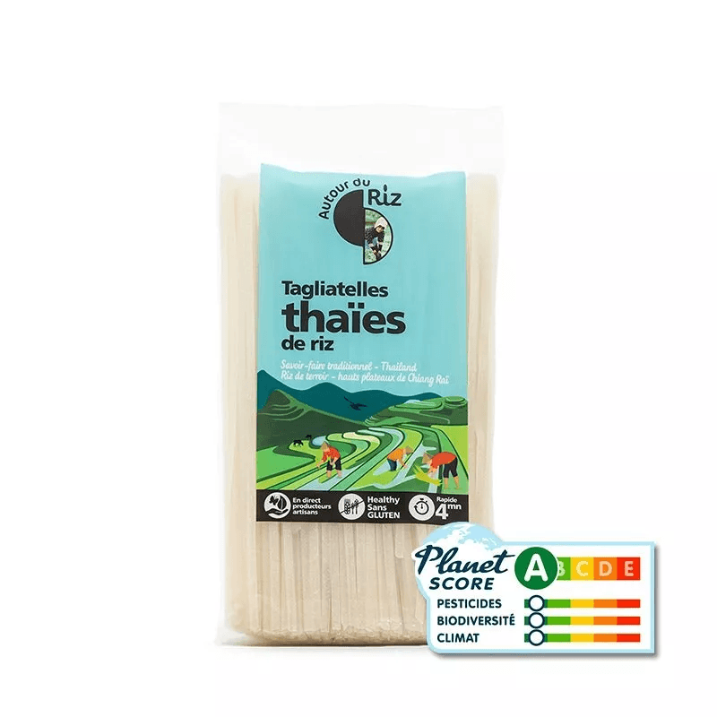 Autour du Riz Organic Thai White Rice Tagliatelle 400 g - €5.90, Shop now at Red Hot Foods
