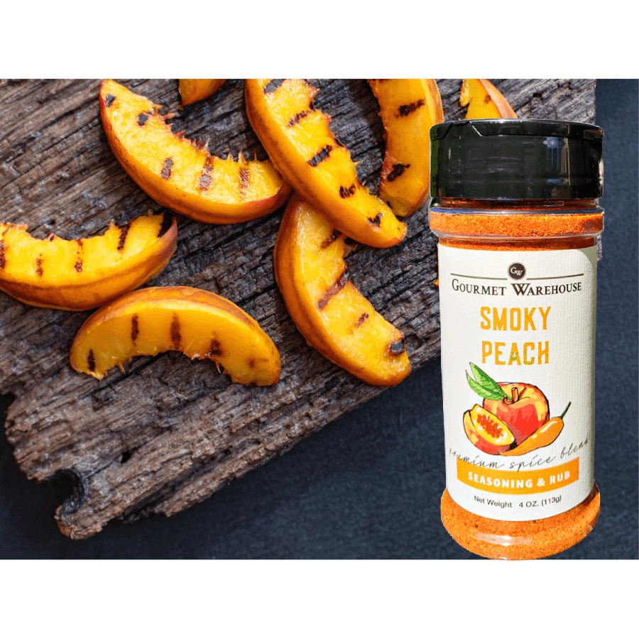 Smoky Peach Seasoning & Rub 170g Gourmet Warehouse