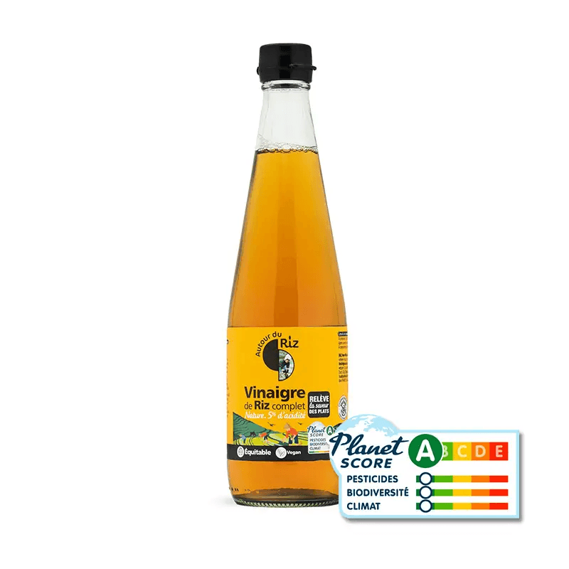 Autour du Riz Organic Fair Trade Rice Vinegar 600ml - €12.10, Shop now at Red Hot Foods