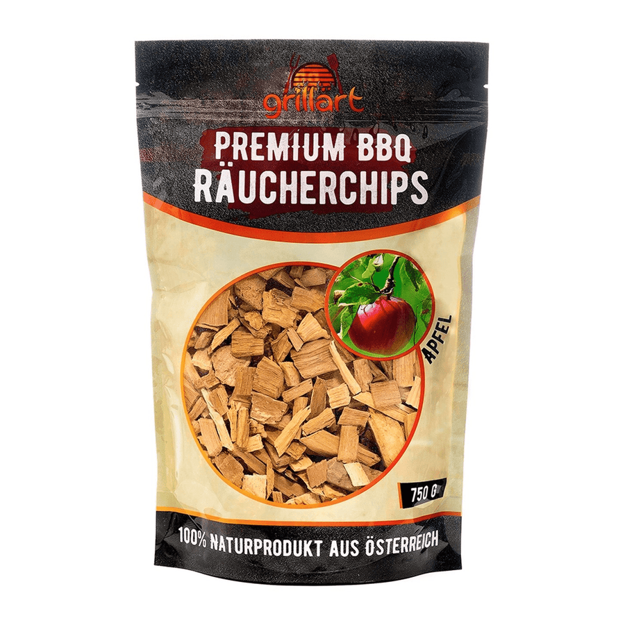 Premium Apple Smoking Chips – 750g Grillart