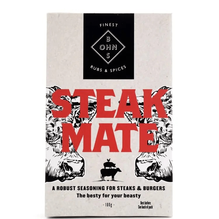 Steak Mate - Dry Rub Mix for Beef 60g Bohns