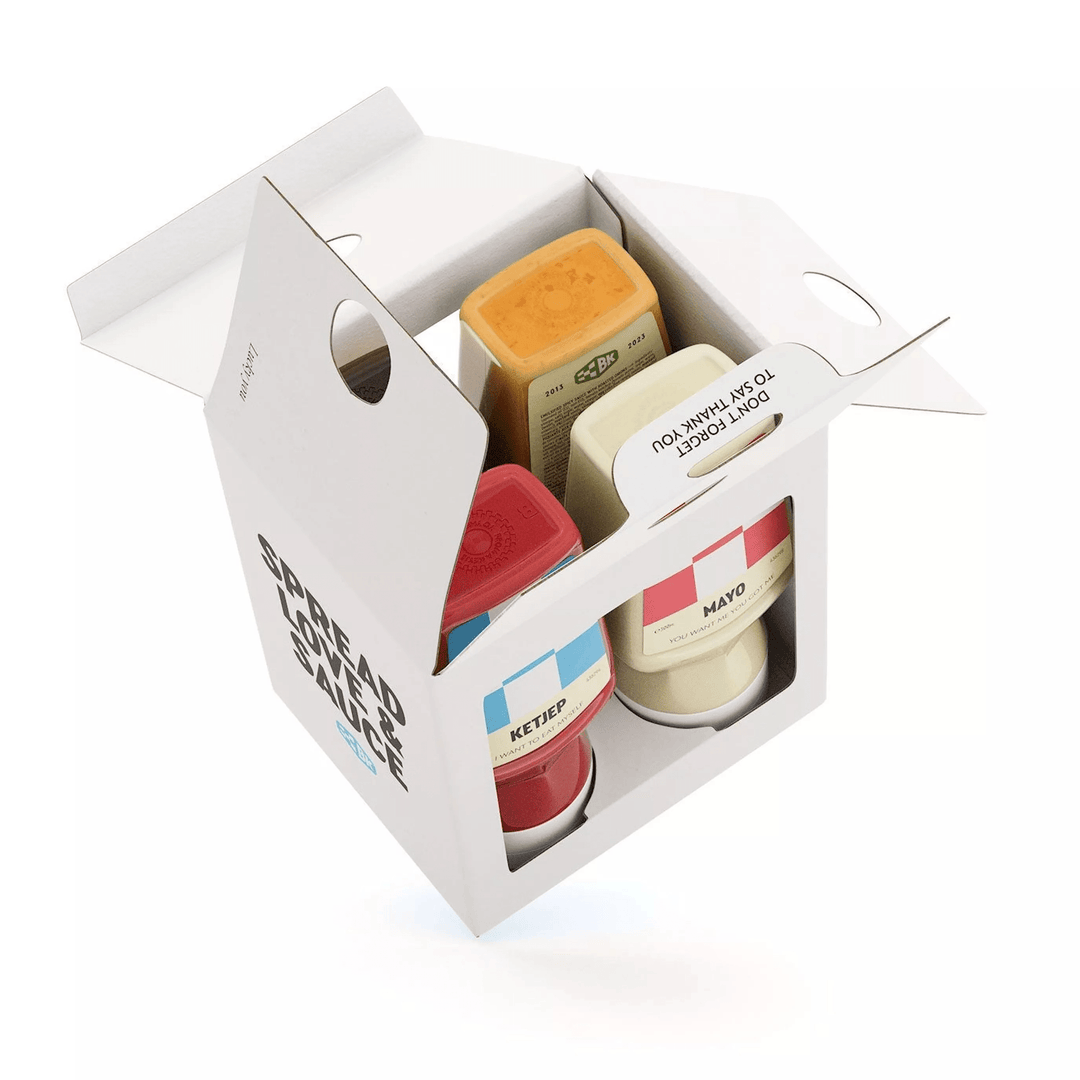 Brüsseler Ketjep-Geschenkbox, 4er-Pack