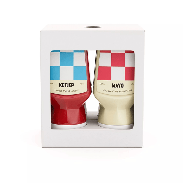 Brüsseler Ketjep-Geschenkbox, 4er-Pack