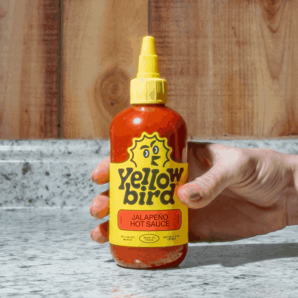 Classic Jalapeño Hot Sauce 278g Yellowbird