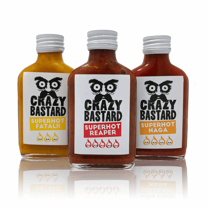 Crazy Bastard Super Hot 3-Pack Set