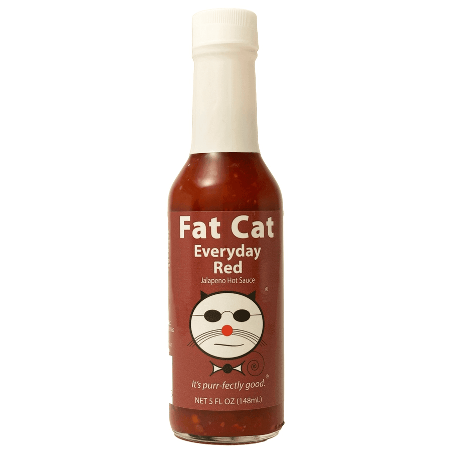 Everyday Red Jalapeño Hot Sauce 148ml Fat Cat