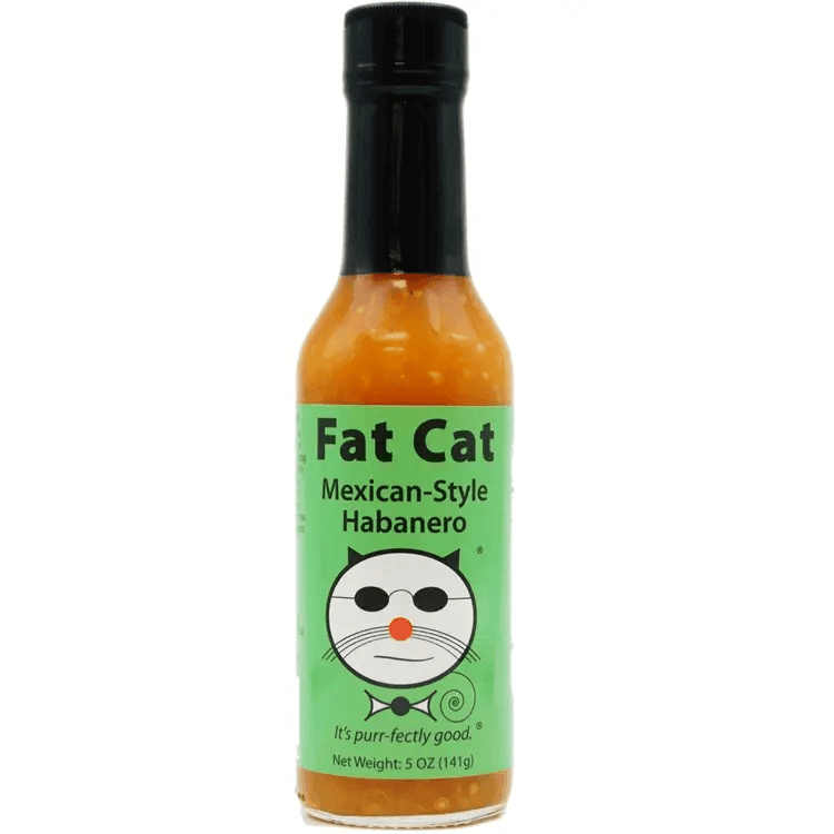 Mexican-Style Habanero Hot Sauce 141g Fat Cat