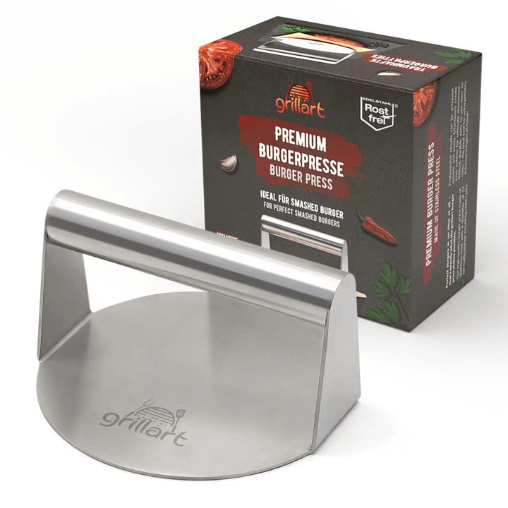 Premium Stainless Steel Smash Burger Press Grillart