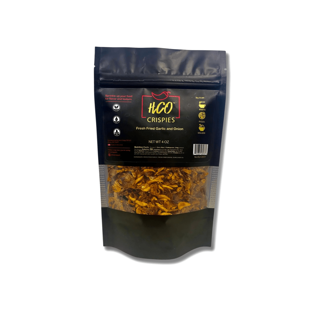 HCO Fried Garlic and Onion Crispies Topping Red Hot Foods DE