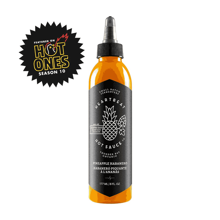 Pineapple Habanero Hot Sauce 177ml Heartbeat Hot Sauce Co.
