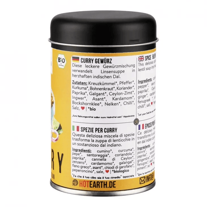 Hot Earth Organic Indian Curry 70g - €6.90, Shop now at Red Hot Foods