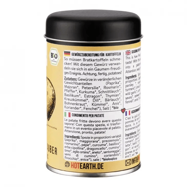 Hot Earth Organic Potato Magic 45g - €6.90, Shop now at Red Hot Foods