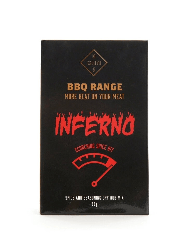 INFERNO Dry Rub Mix 60g Bohns