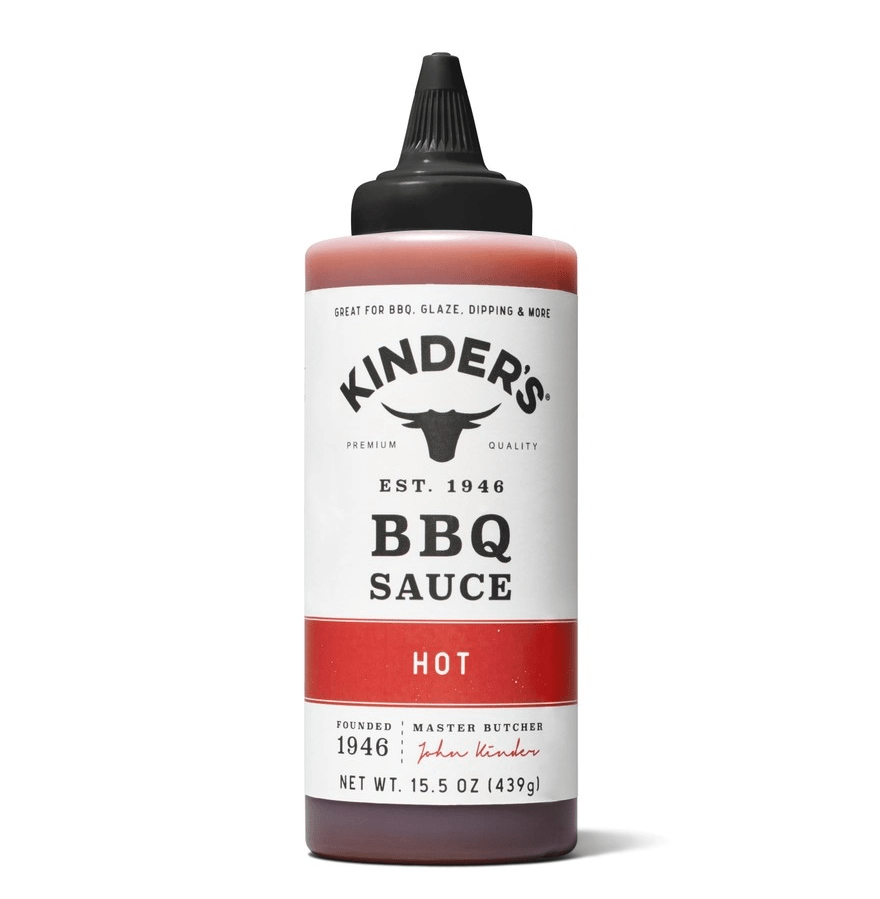 Kinder’s Hot BBQ Sauce 439g Kinder's