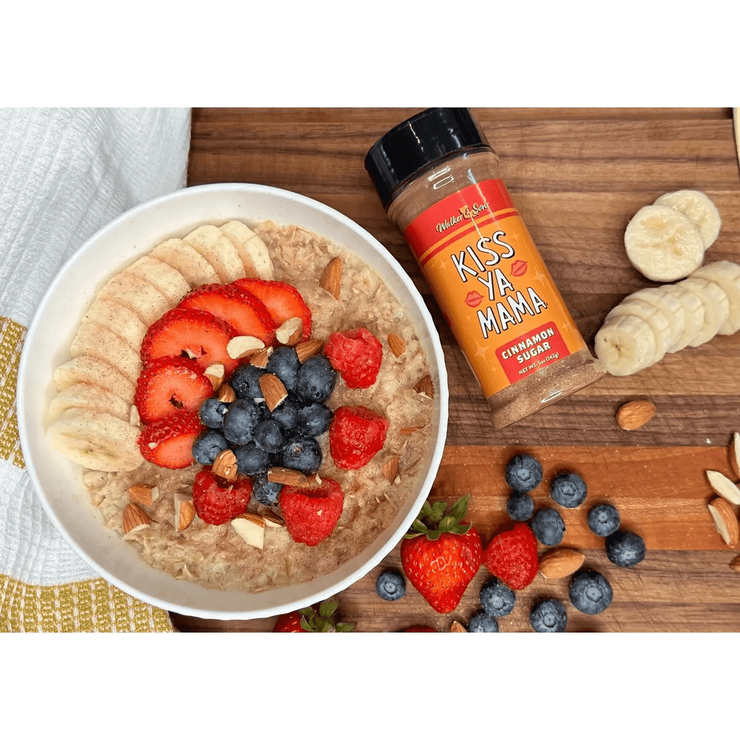 Kiss Ya Mama Cinnamon Topping 142g Walker & Sons