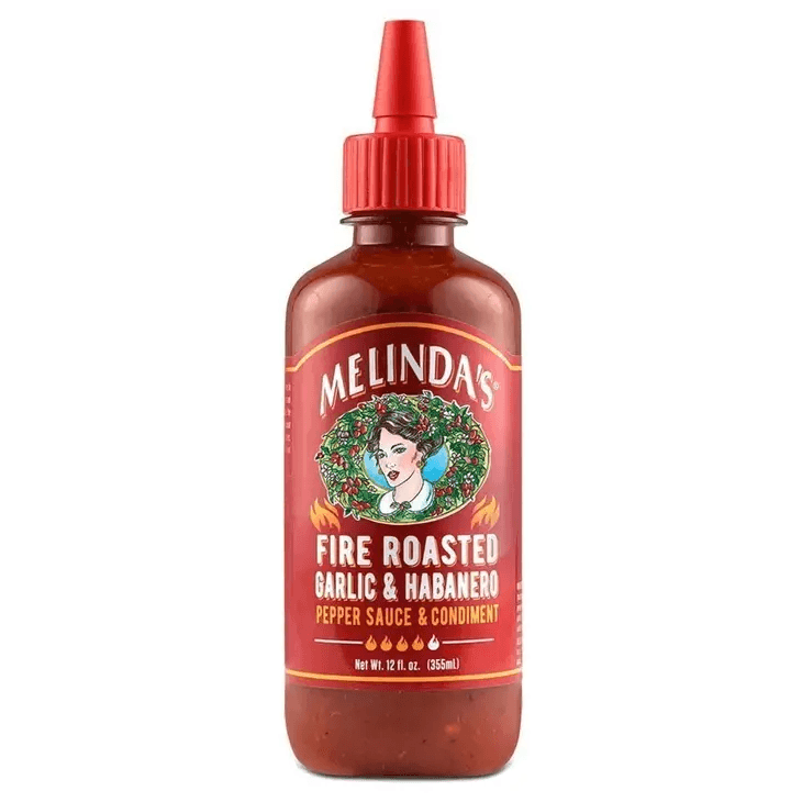 Melinda's Fire Roasted Habanero Garlic Sauce 355ml - €6.95, Shop now at Red Hot Foods