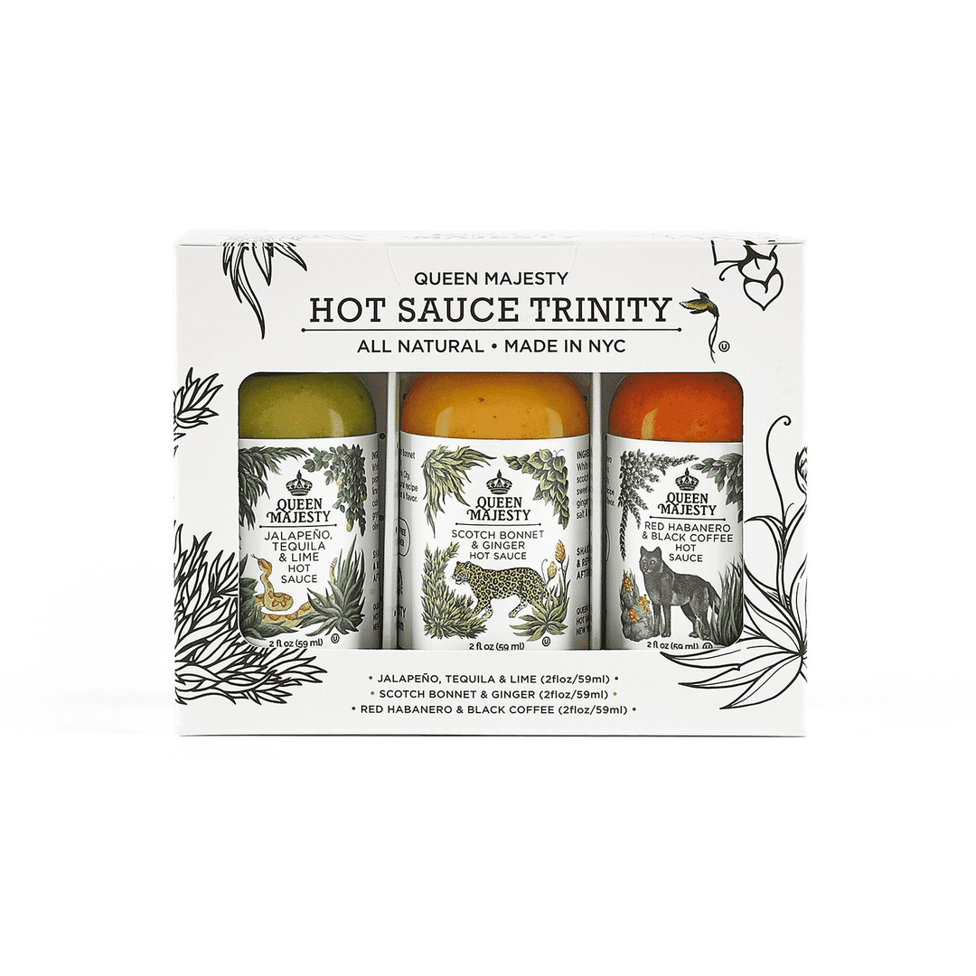 Queen Majesty Scharfe Sauce Trinity Set (59 ml x3)